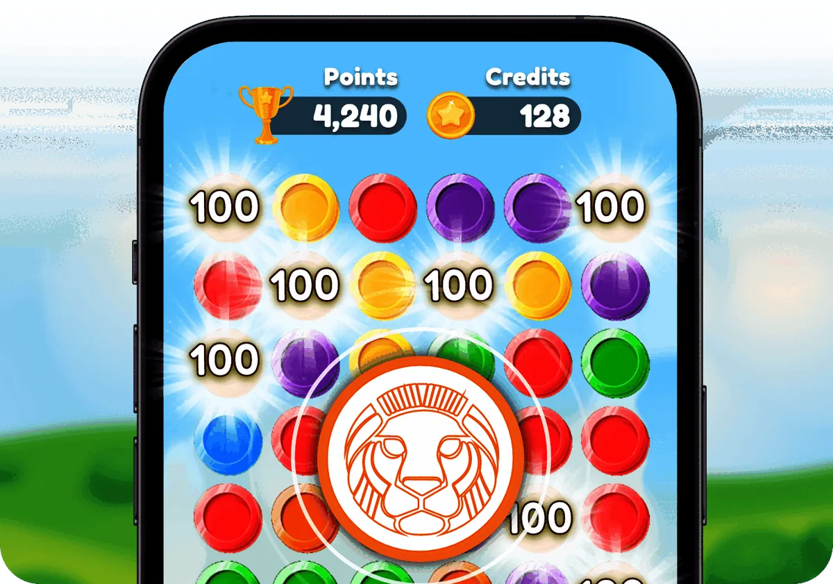 Coinnect match-3 tournament leaderboard showing live player rankings during a 4-hour competition window
