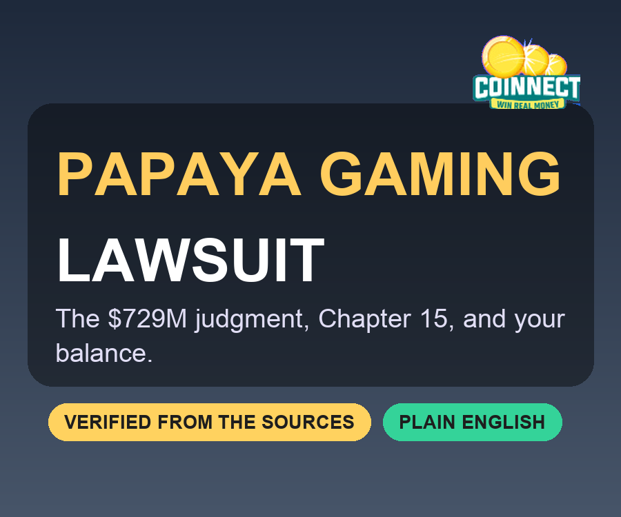 Papaya Gaming Lawsuit and Bankruptcy, Explained (2026)